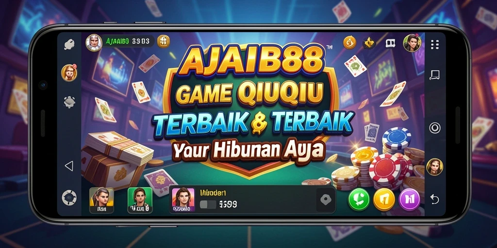 Screenshot gameplay AJAIB88 menampilkan keseruan bermain QiuQiu.