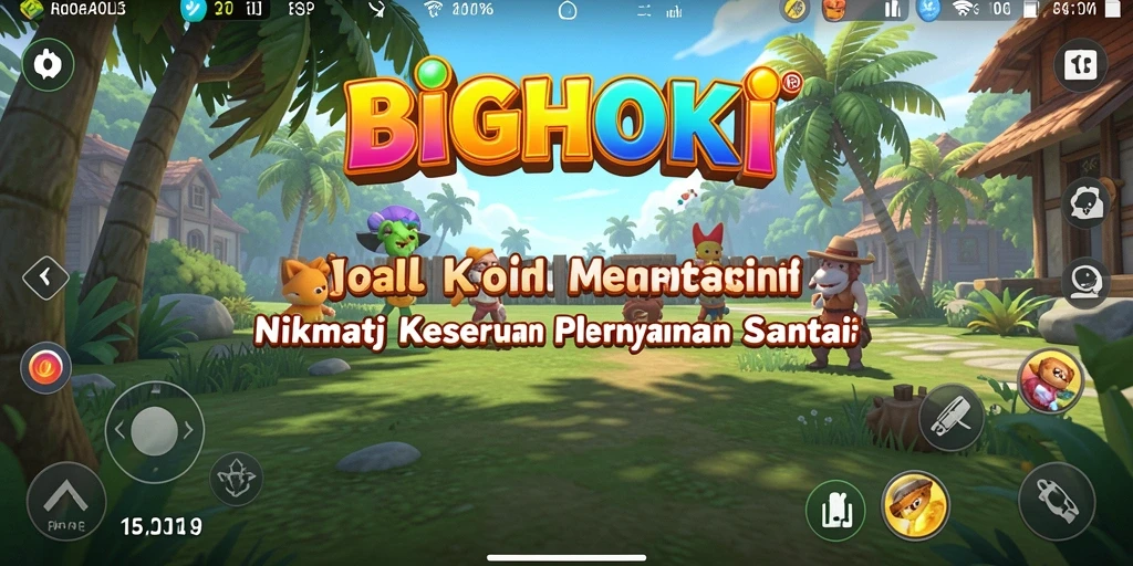Gameplay BIGHOKI yang seru dan menghibur.
