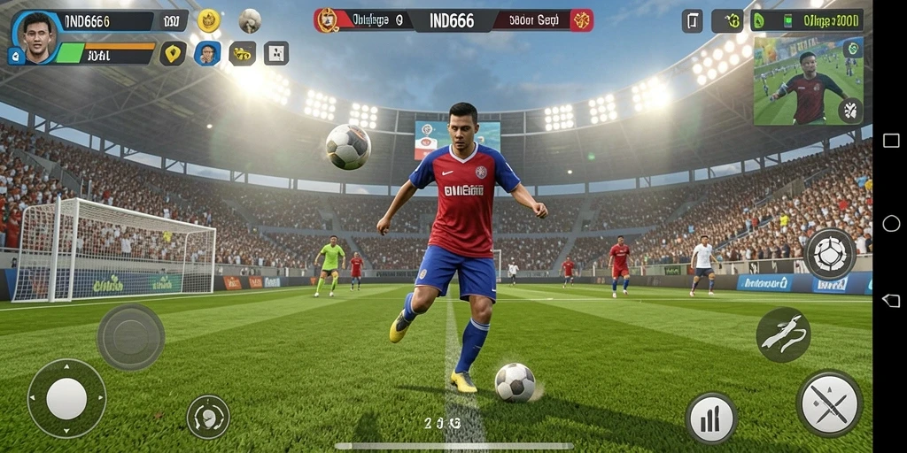 Tampilan gameplay seru dan grafis mengesankan dari IND666.
