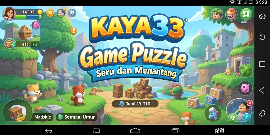 Gameplay KAYA33 yang menampilkan teka-teki seru dan menantang.