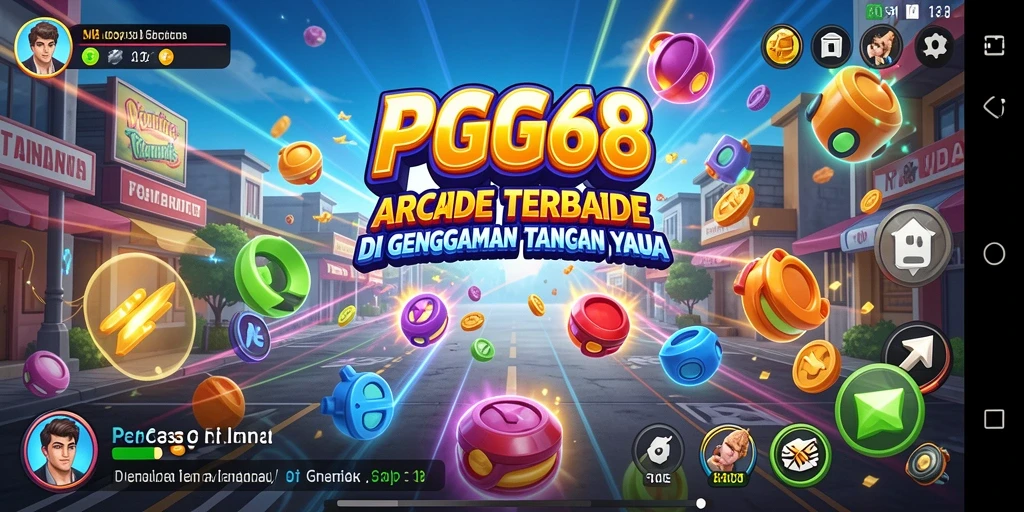 Tampilan gameplay seru dan menantang dari PGG68.