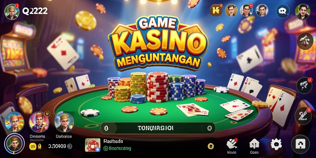 Tampilan gameplay seru dan menarik dari QQ222.