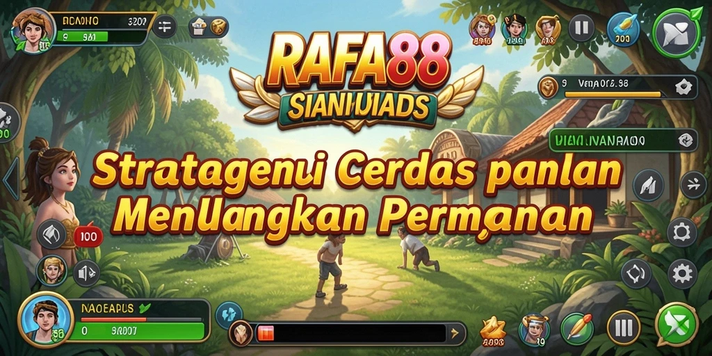 Tampilan gameplay menarik dengan strategi yang mendebarkan.