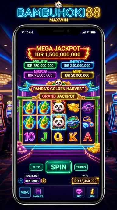 Tampilan antarmuka pengguna bambuhoki88 yang intuitif.